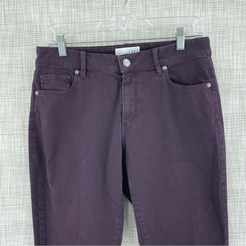 Loft Womens Size 8 purple pants 0773